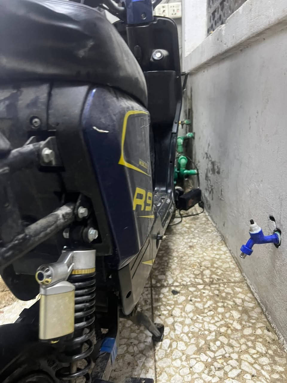 سلام عليكم دراجه شحن للبيع كلشي شغال للمعلومه بس نقص  بطاريات  اثنين الشراي ايراسلني
 300وبيها مجال 
اتراسلني خاص .


**إذا كنت صاحب هذا الإعلان وتريد حذفه لأي سبب، رجاءا أرسل رسالة إلى الدعم الفني**