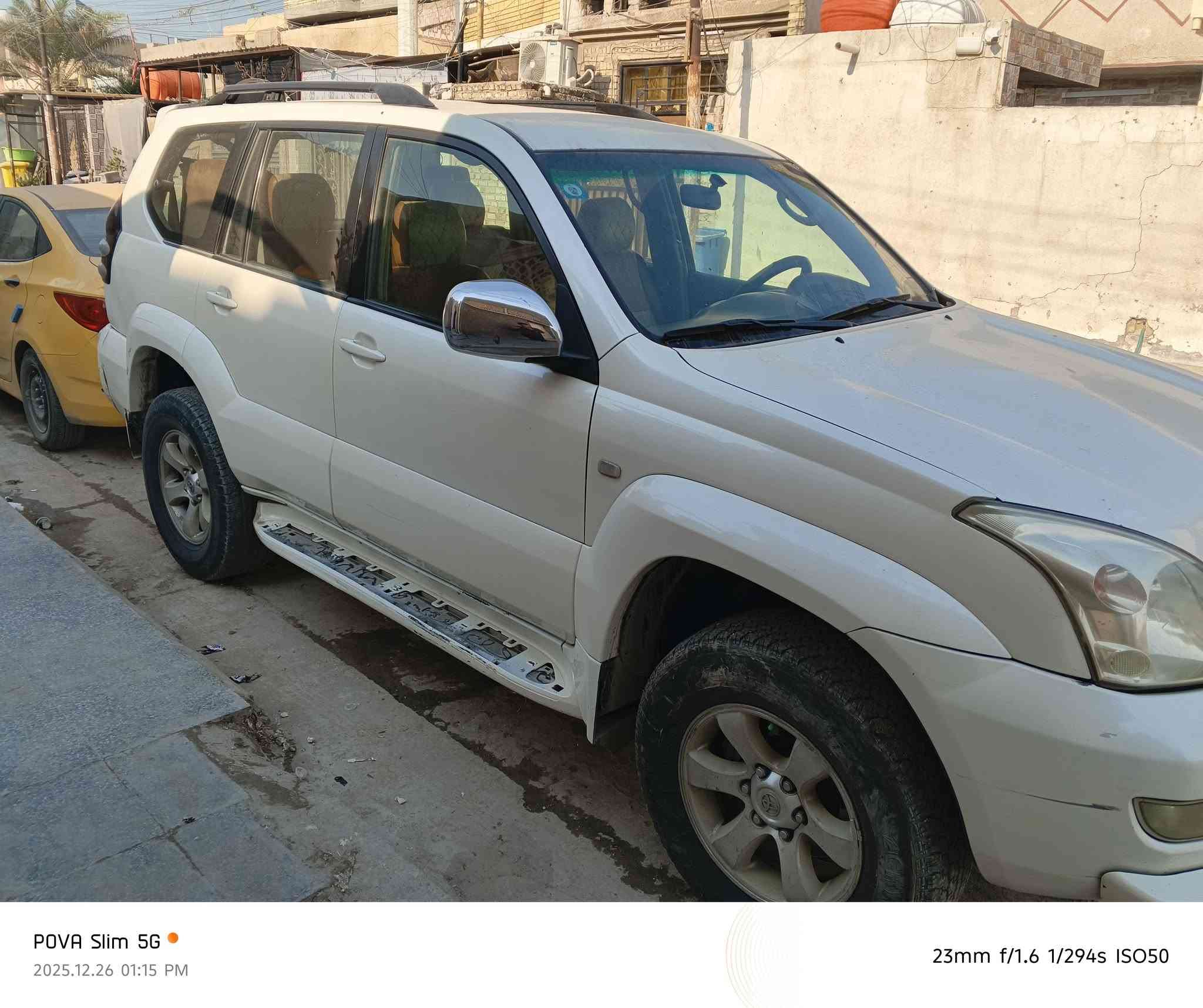 السلام عليكم
برادو 2009 

محرك 6 سلندر 

خليجي مكان بغداد الرصافه 

سعر 200$ 
رقم التلفون ***********
