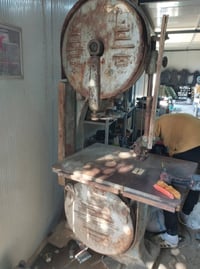 منشار شريطي • سنكل فيز • معدات ورشة