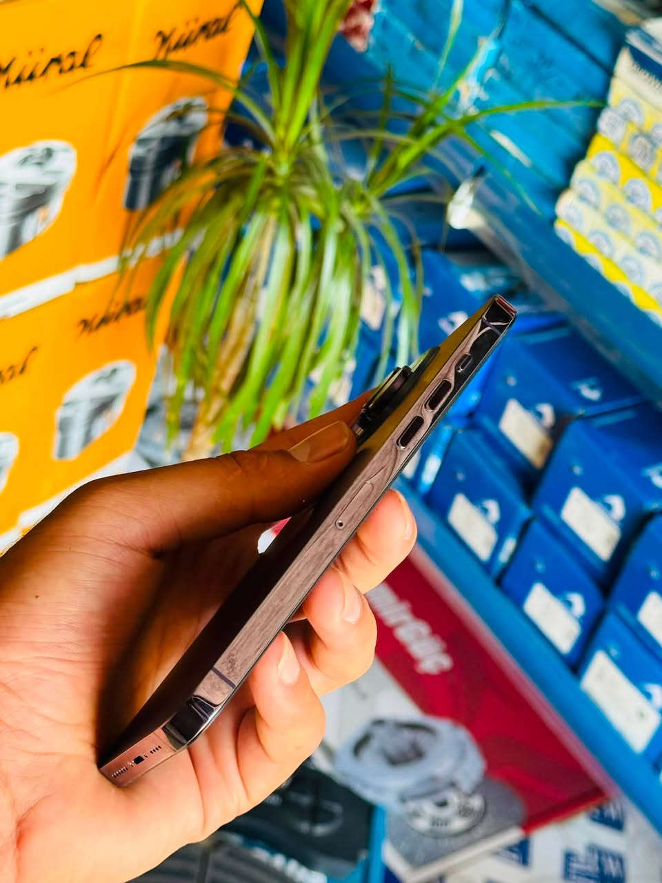 iPhone 14 pro max
ذاكره 128
دبل سيمكرت
بطاريه 100
نموذجm
جهاز مبدل شاشه احسن نوعيه
جلخ مابي نظافه 100 %
كله شغال بدون خلل شرط 
سعره 510
***********
