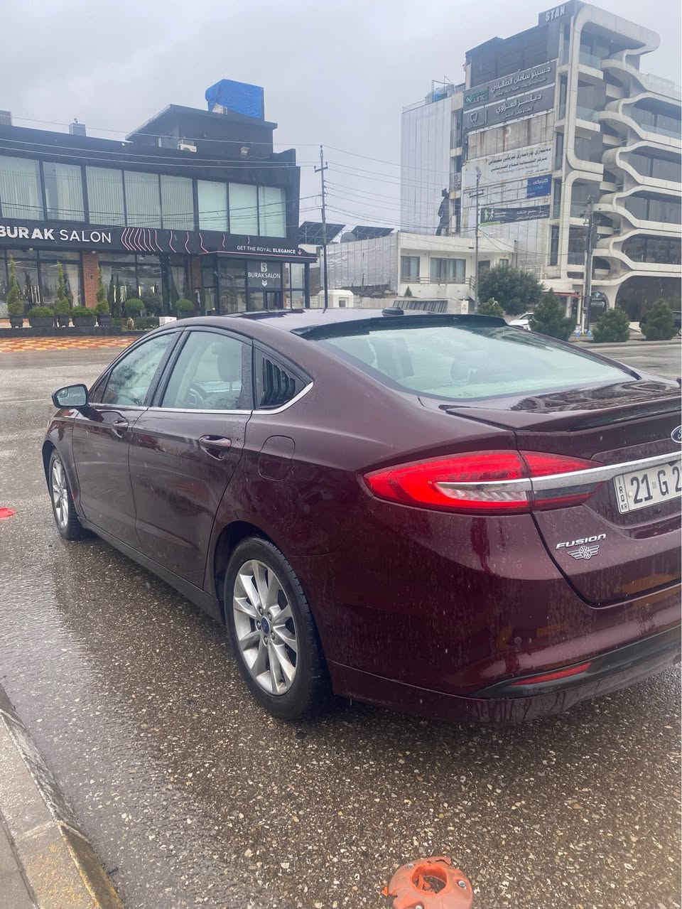 Ford fushin 2017
فورد ڤيوشن موديل ٢٠١٧ مواصفات SE مه كينه 2.5
مواصفاتي کامێرا حاسە کۆدي دەرگا ناو زەرد ٣ شاشە تەبريد مەرکەزي به سمه گير فؤليوم ٢ بەسمەي لەگەڵە  بريك به سمه  دوو كوشن كاره با لايت ليدوو عه ده سه پيشي به كاملي كراوه به تيتانيوم و تايەي تازە پێشي تازە داگيراوە بۆياخ ٢ پارچەو نيوي بۆياخ بێ ئايرباگ بێ ناو گرتن سەنەوي هەمووشتێکي تازەيە تا ٢٠٢٩ بەناوەي خۆمەوەيە سعري ١٢٠ وەرەقە معاملە *********** السليمانية, العراق
