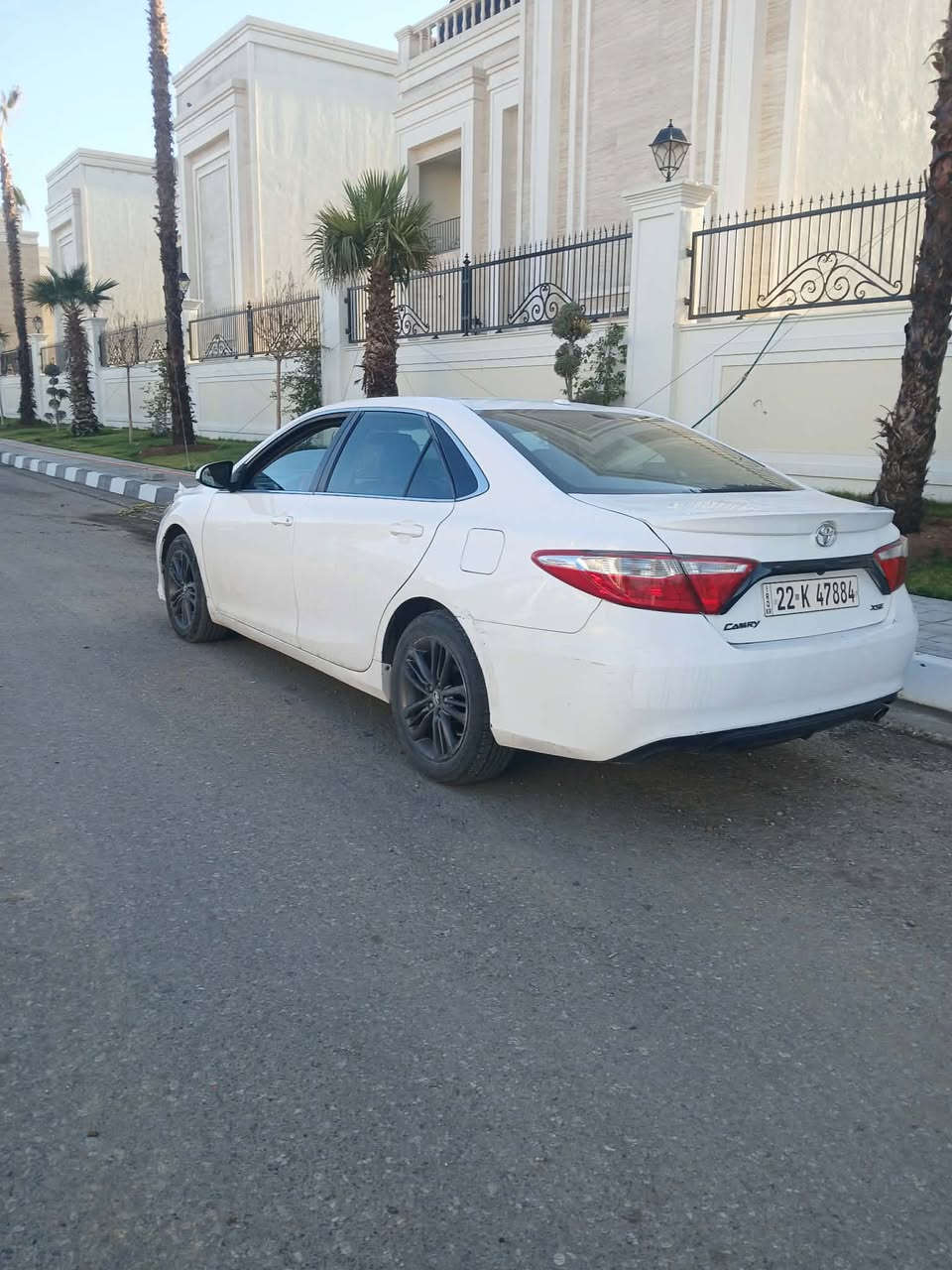 للبيع تويوتا كامري XSE موديل 2016
Camry XSE 2016
(وارد أمريكا  - ماشية 156 ألف ميل - أبيض - صبغ 4 قطع
نظيفة جداً- مكينة وجير بشرط ممتاز - لايتات زينون - نص الجلد - التدفئة الجلد الشغالة - شاشة و كاميرة الخلفية) 

 ***********
