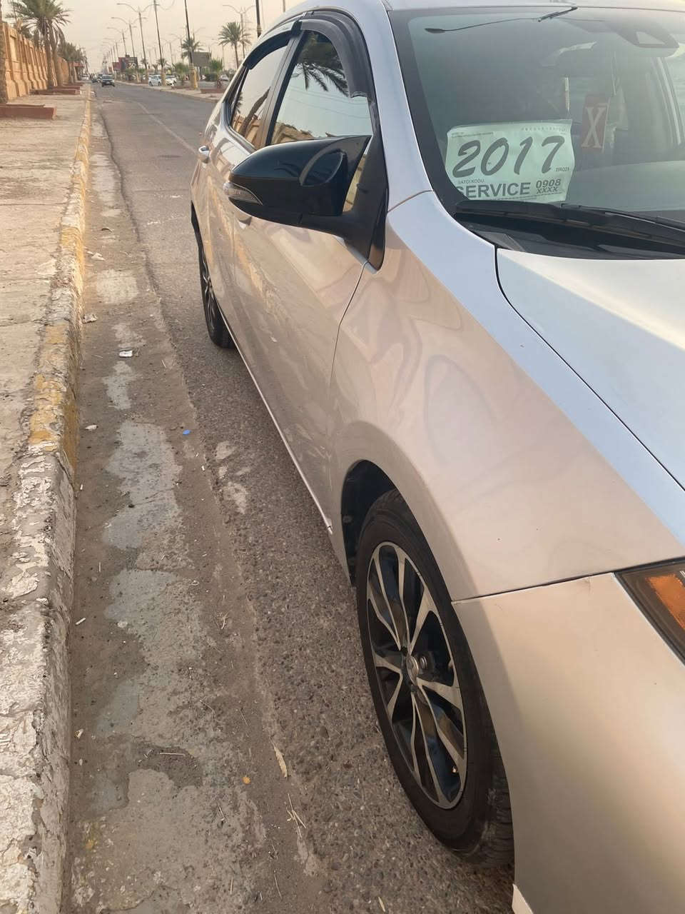 السلام عليكم كورلا مديل 17وراد امريكي بيها ضرر قعطه بس بنيد فقط بدون دواخل مكاني تكريت رقم سليمانيه 
الجديد سنويه جديد السعر 145وبيها مجال السياره جديد الرقم ‭ 0770 186 8420‬
مكلف ب نشر
