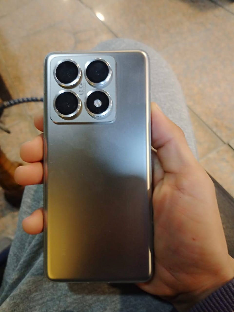 موبايل Xiaomi 14T pro 5g للبيع او مراوس 15 تي برو وانطي فرق
شاومي 14تي برو 5جي
مواصفات الجهاز 
الشاشة6.67 بوصة - 144 هرتز - AMOLED
1 تيرابايت الرام16 + 16 جيجابايت الكاميرا 50 + 50 + 12 ميجابكسل
 المعالجMediatek Dimensity 9300 Plus 
البطارية.95 والشحن السريع5000 مللي أمبير - 120 واط

والجهاز نظيف بنسبه 99٪  
مكاني بغداد .حي اور 
سعر الجهاز 550 قفل 🧷


**إذا كنت صاحب هذا الإعلان وتريد حذفه لأي سبب، رجاءا أرسل رسالة إلى الدعم الفني**