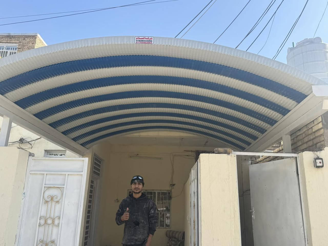 #بشرة_ساره_الى_اهلنا_في_محافظة_ميسان

عروض وخصومات قوية : سعر المتر (25)الف فقط

(سعر المتر 25)(سعرالمتر25)(ضمان 5سنوات)
🛠كرسته وعمل، مستعدون للعمل مع دوائر الدولة
نقدم لكم مظلات كي سبان بمواصفات عاليه
كي سبان من النوع الثقيل)(0:5) ملم
السواقي مغلون (مليم ونص) ملم   اظافه الى قواعد وفشرات تثبيت
نعمل كافه انواع الحداده مسقفات السطح الكيربي والسندويج كل هاي المواصفات بسعر ثابت
مستعدون لتجهيز دوائر الدوله والمدارس والاقضية و النواحي
_
العنوان : العمارة ميسان طريق بغداد مقبيل علوه القديم 
_
كادر مختص من النجف
_وتجهيز الحددين بل سواقي مغلوان اسعار تنفسيه

☎ماعليكم الا الاتصال***********

#العماره #العمارة #ميسان #كيسبان #الكيسبان #مضلات #حديد #كيسبان_النجف #بناء #مقاولات #عم
-
#النجف #كيسبان #حديد #مظلات_الكيسبان #الحرفيين #سقائف_الكيسبان #سقيفة #الحديد #اعمال #بناء #تصميم #تجديد_منازل#كيسبان #مسقف #حديد

#كيسبان
