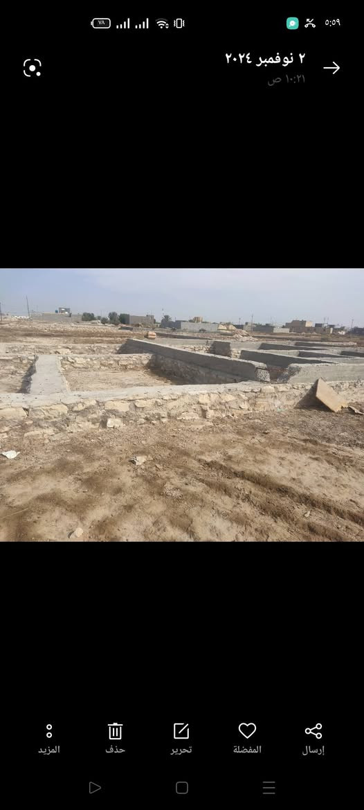 سلام عليكم للبيع قطعه عد البحجر زراعي قرار محكمه المساحه 200 متر بيها أساس اورباط سعر مناسب مستعجل علا البيعه باقي التفاصيل *********** الصوره قديمه هاي
