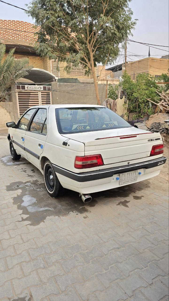 السلام عليكم بيجو 405 كفاله عامه موديل 2014 السعر 55 وبيه مجال شي قليل  مصفره غرامات مكان نجف هاذه رقمي *********** شراي بي خير ويدلل
