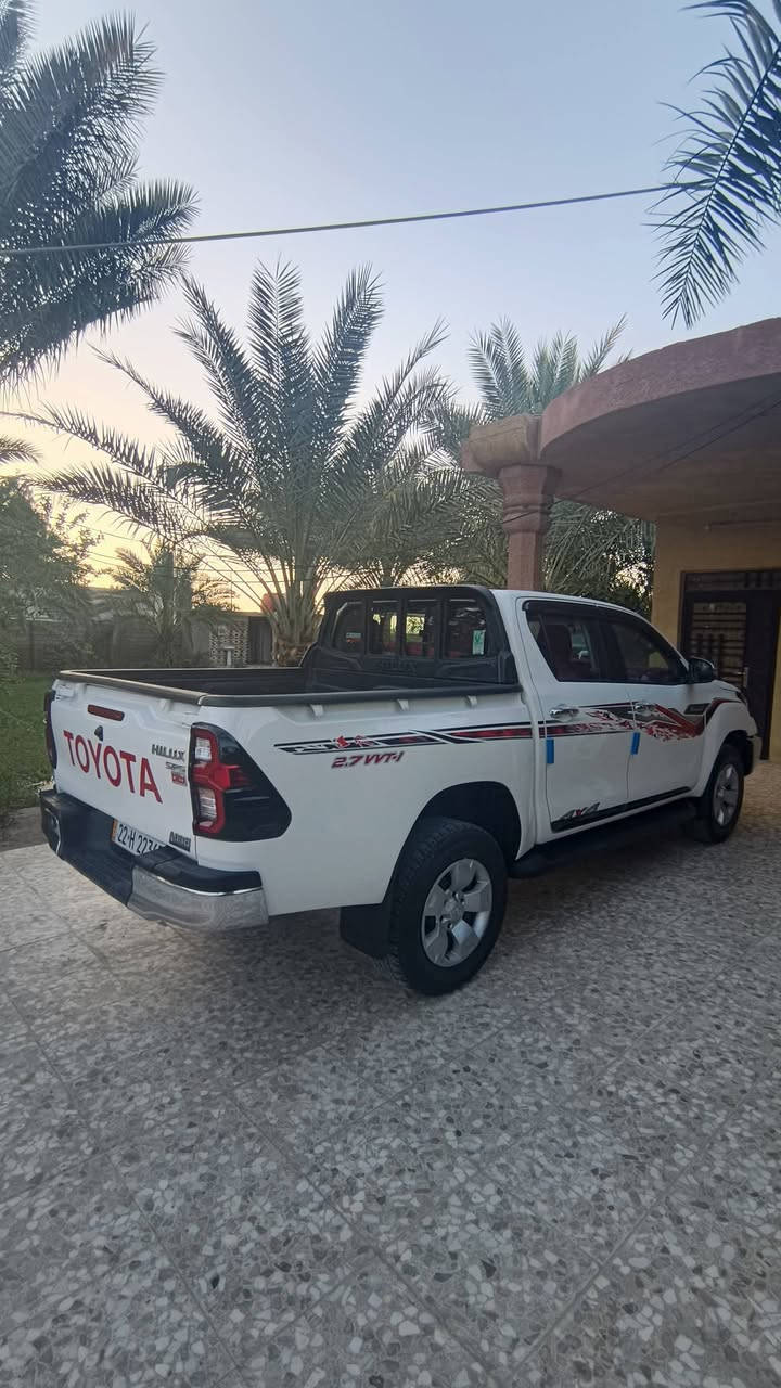 السلام عليكم بيكم 2024هايلوكس كفاله عامه من كلشي للبيع او مراوس بيكم2023 V6 رقم للستفسار ***********
