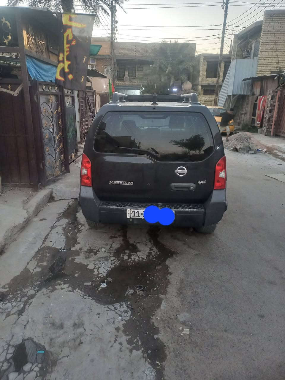 سلام عليكم اخوان نيسان اكستيرا موديل ٢٠٠٧ سياره جاهزه بيها جراد بل بنيد مغلف فابلون وشويه جراد باب الخلفي الايمن محرك كير تبريد كفاله صدرها ٦٠ بل ميه نضيف سعرها ٧٣ وبيها مجال بسيط اي استفسار اتصل على الرقم *********** ابو مصطفى مكان بغداد دوره سنويه لل ٢٠٣٠ رقم بغداد انكليزي
