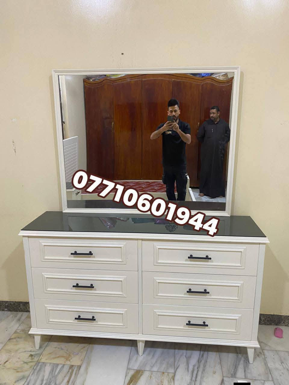 أسلام عليكم زبائنا الكرام تم تسليم غرفه نوم اطفال تتكون من جرابي عدد أثنين وكنتور سته ملحق مع ميزتواليت الون كريمي حسب طلب الأخ أبو أحمد في محافظة الناصرية اي استفسار راسلونه على الخاص او تصال على الواتساب


**إذا كنت صاحب هذا الإعلان وتريد حذفه لأي سبب، رجاءا أرسل رسالة إلى الدعم الفني**