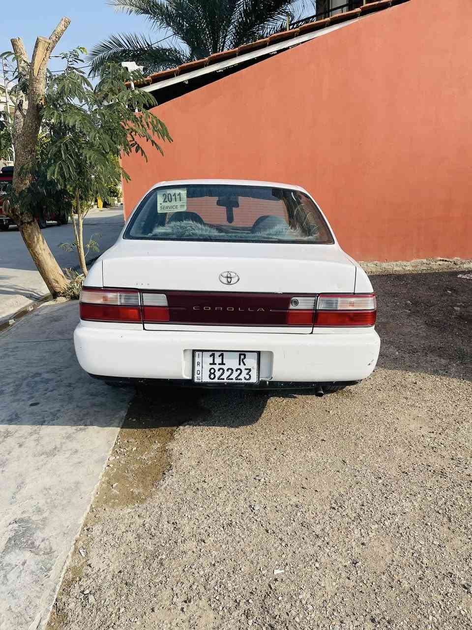 السلام عليكم /كورلا موديل 93 رقم بغداد بسمي سنوية وهزة جدد سيارة مكفولة كفالة عامة من الصبغ والضربة على وضع الشركة كلشي شغال سيارة مابيهة اي نقص تبريد تدفئة صدر جديد مكان ديالى شهربان سعر 63 رقم الهاتف ***********
