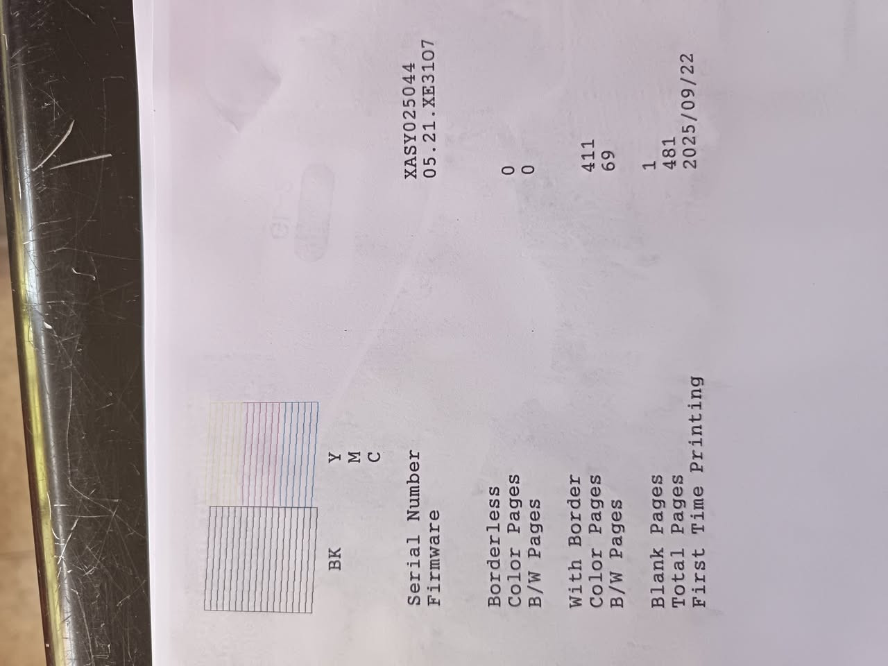 طابعة ايبسون موديل l3260 حقن خارجي مستعملة قليل عداد 480 نسخة واي فاي شاشة ملونة للتواصل واتساب ***********
***********
