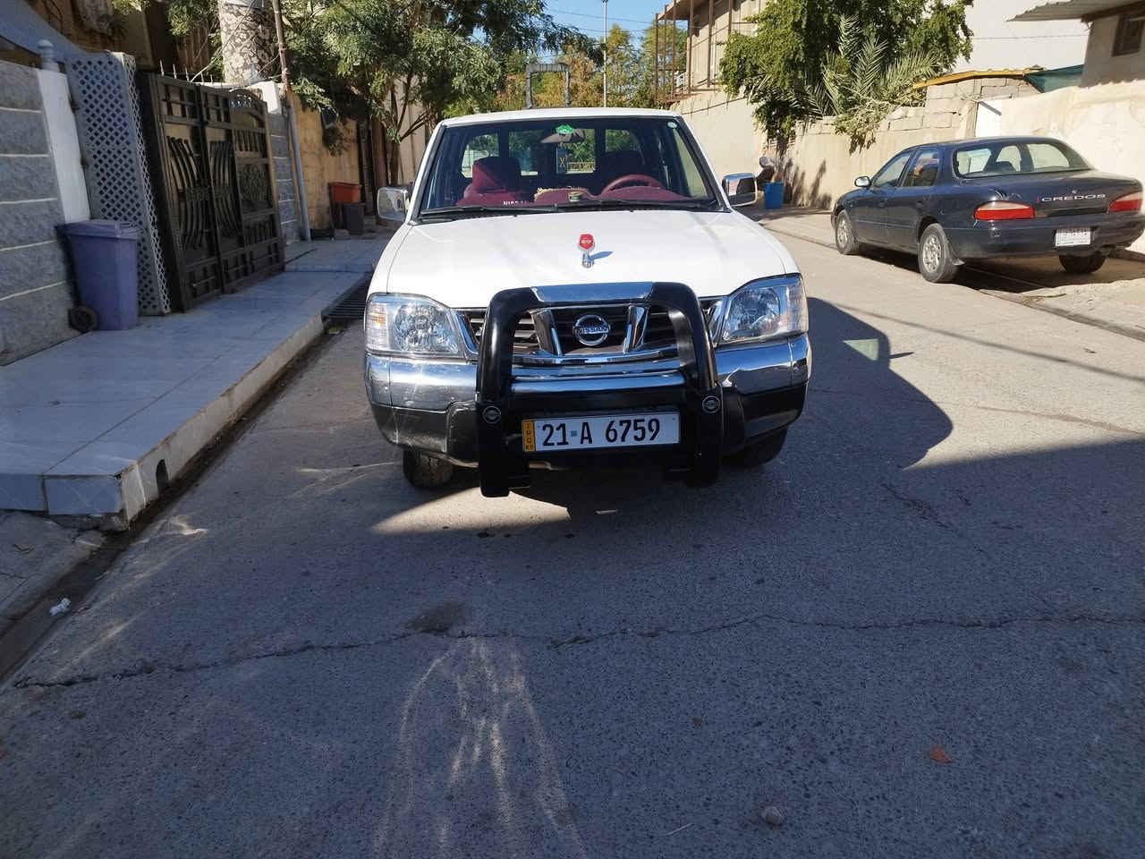 نيسان ياباني 2007بدون صبغ بس بيها باردات للبيع رقم دولي سليمانية بسمي المكان كركوك السعر 130المطلوب تلفون ***********
