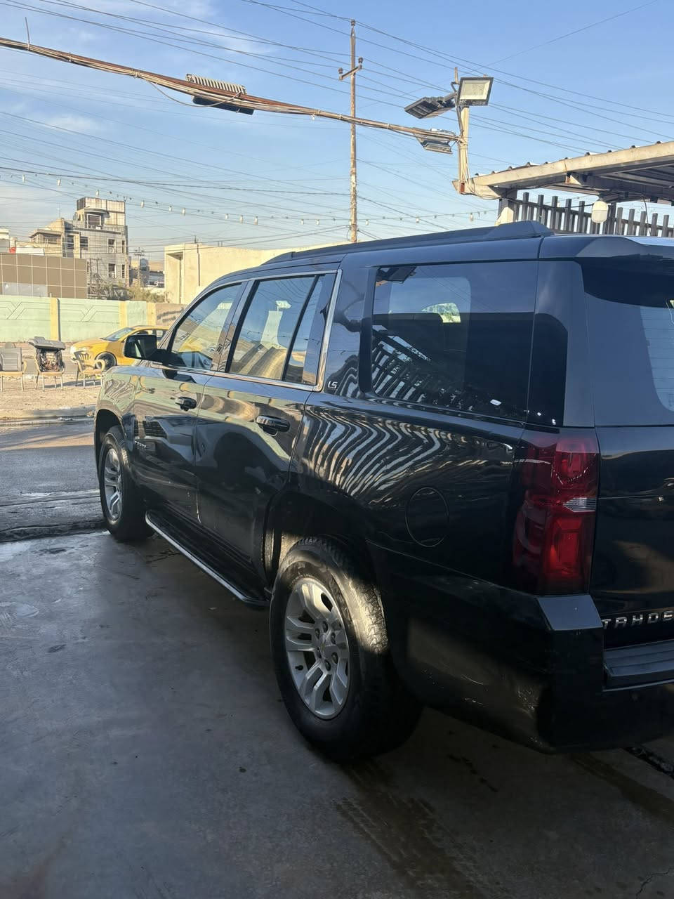 لسلام عليكم سياره تاهو موديل ٢٠١٥  فئه LS  كير مكينه كفاله بيها صبغ  موضح بل سونر  السعر 285$ العنوان بغداد الجديده لتواصل ***********
