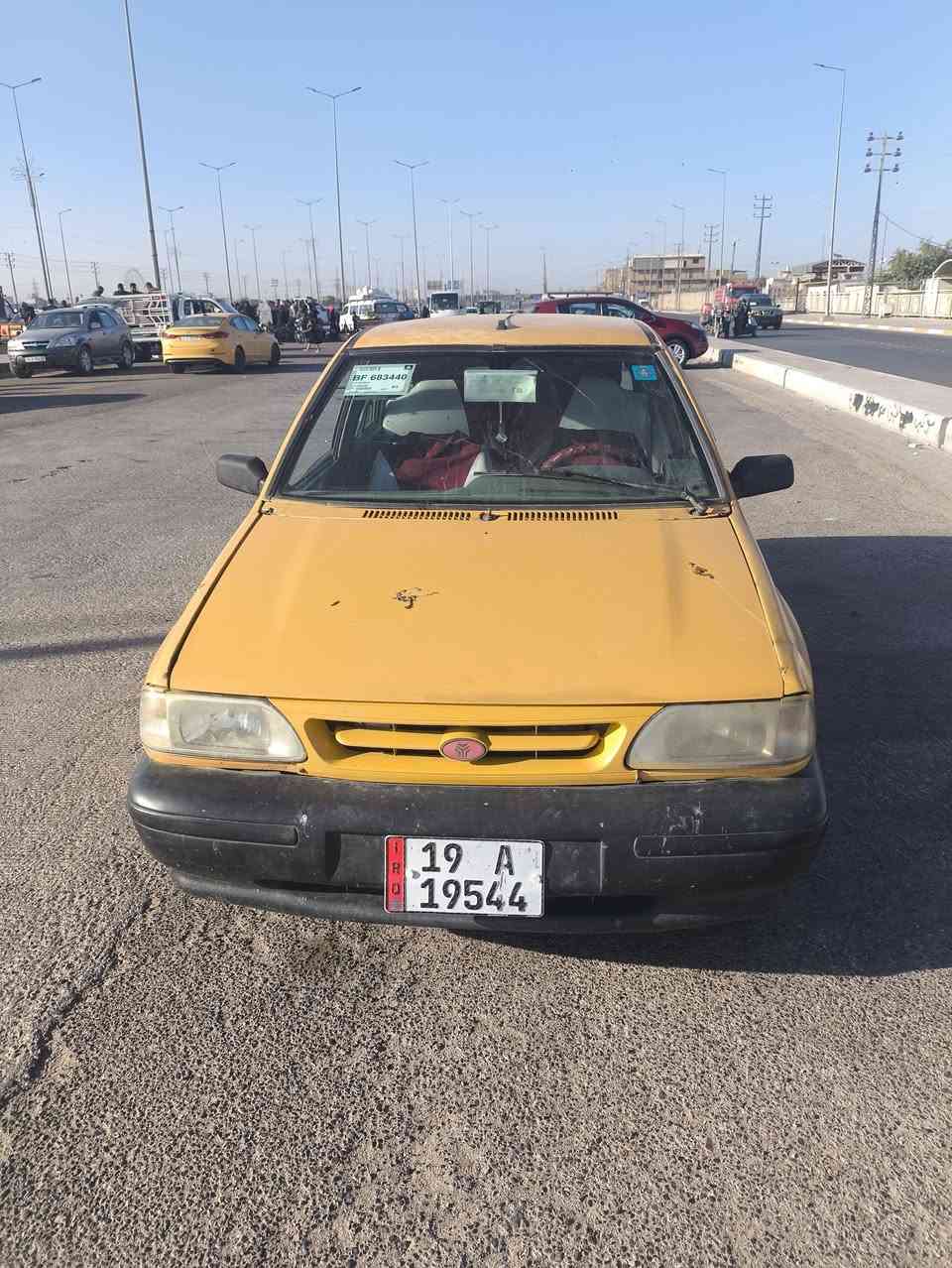 سلام عليكم للبيع سايبا مديل 12 رقم كربلاء انكليزي مصفره هيه وغرامات  محرك كير تبريد مكفولات سياره احله من صور مكفوله من الخياسات  السعر    28 وبيهه مجال لشراي مكاني كربلاء وهاذا رقمي ***********
