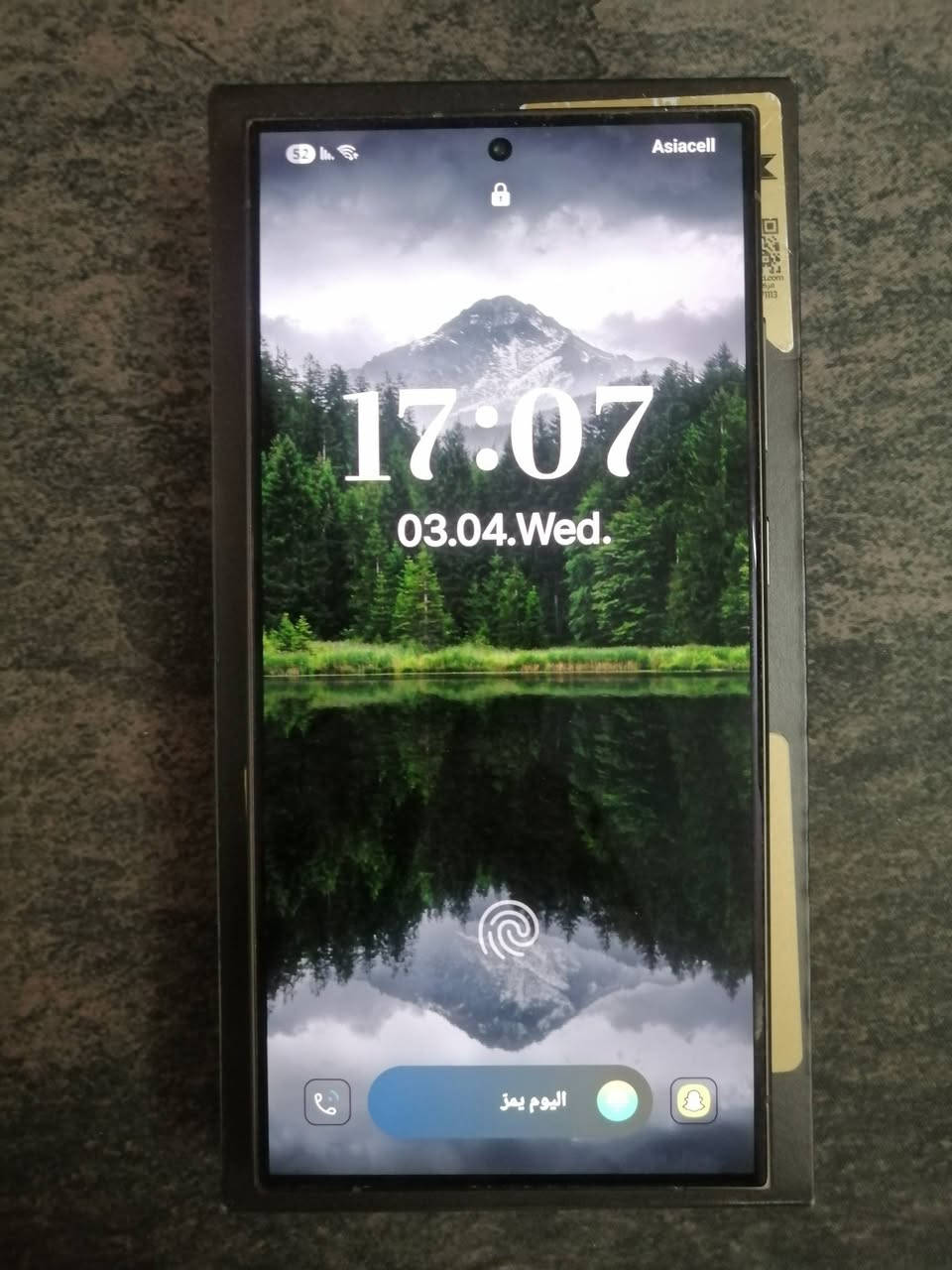 🔥 للبيع سامسونك S24 Ultra 256GB 🔥
اللون: أسود 🖤
الذاكرة: 256GB
الحالة: نظيف حيل، ما بي أي شي، شغال 100٪
كل ملحقاته موجودة.
السعر: 950 ألف و بي مجال بسيط
المكان: بغداد
اي استفسار خاص 📩


**إذا كنت صاحب هذا الإعلان وتريد حذفه لأي سبب، رجاءا أرسل رسالة إلى الدعم الفني**