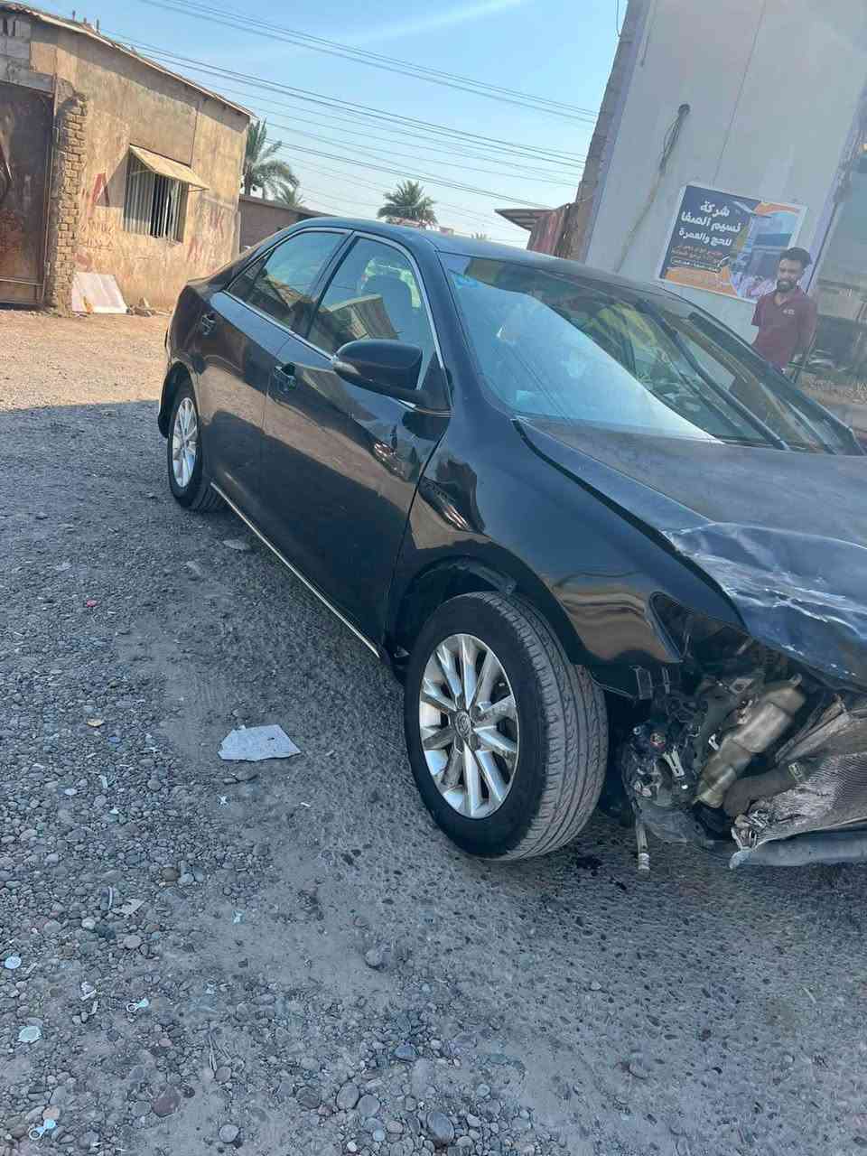سلام عليكم تويوتا اريون 
2015 رقم بغداد خليجي 
بيها حادث وبيع على وضعها 
شغاله وتمشي سابقاً مكفوله 
مكاني بغداد ممتواجد ع نت ***********
