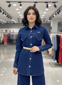 طقم سوت قطعتين • كابوي جنز • مقاسات ٤٠-٥٠