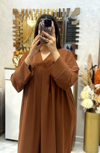 كسوة صيفية • ثوب كريب • مقاسات L-3XL