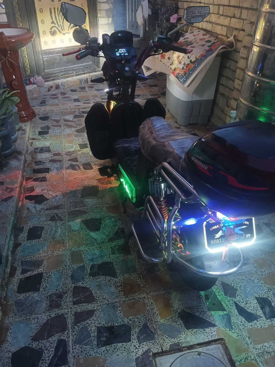 السلام عليكم
للبيع جبلي اخوين 2025
نضام سويج +بصمه اصبع+بصمه تشغيل عن بعد
6باتري بطاريات  فول شرط فحص
بطاريات الوينلي 32امبير انتاج 2026
ماطور نظيف جدا استخدام قليل
دبل اشاره/نضام ار رجوع للخلف 
ستيرن ملون/رقم لد ضوئي 
4سرع+مثبت سرعه
لايت زنون اضافي رماش عالي ناصي 
ام بي ثري بلوتوث  
سعر 650.ومجاله بصيط 
الاتصال ***********واتساب
الإتصال ***********
