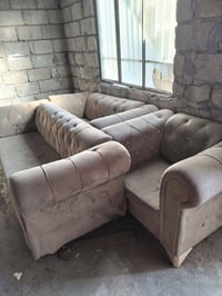 قنفات • كنبات • طخم قنفات • قنفات 5 قطع • اثاث منزل • اثاث مستعمل • غر...