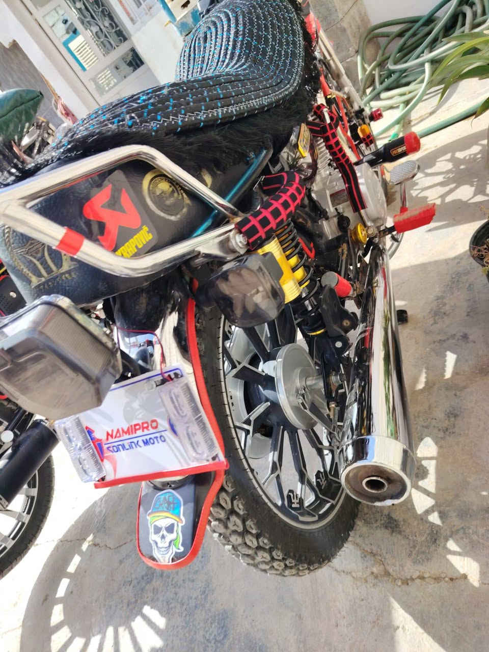 دراجه للبيع نامي برو محسن محرك200موديل 2025 السعر 850وبي مجال ***********
