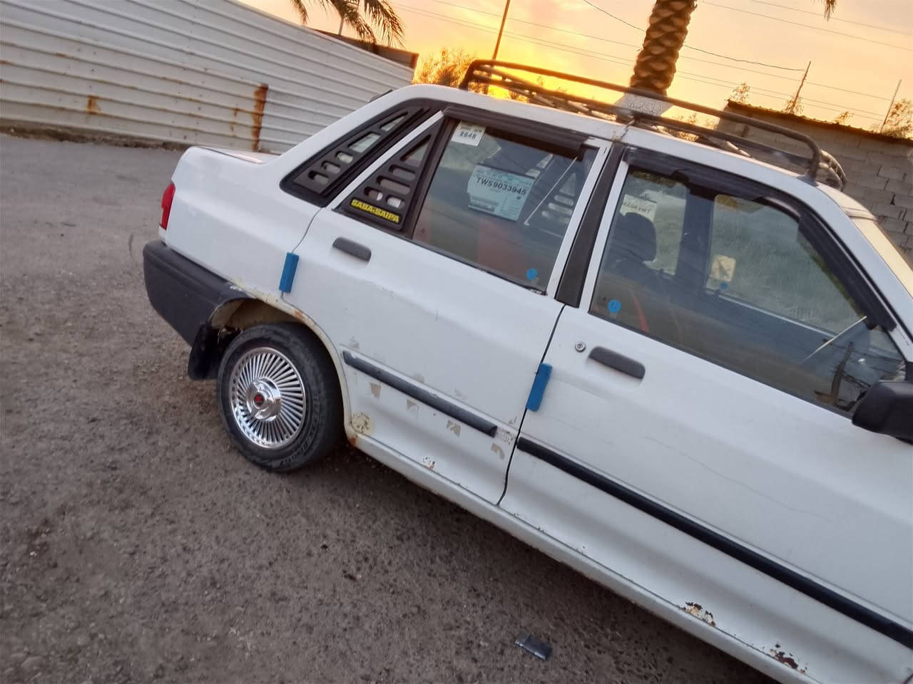 السلام عليكم سايبه موديل ١٢بغداد ابوغريب السعر المطلوب ٣٠ورقه وبيهه مجال ***********
