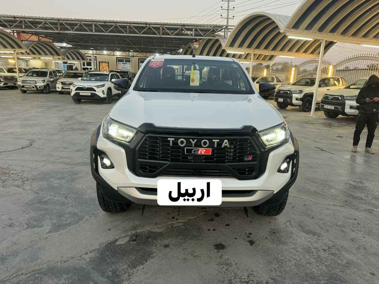 سلام عليكم هايلوكس جي ار 2025 ماشيه ١٢ الف كفاله عامه ساز فول مواصفات رقم اربيل السياره اخت الزيرو السعر ٤٨٠ وبيه مجال بيع او مراوس مكان بابل مشروع المسيب 
*********** 

‭٠٧٧٣ ٣٧٣ ٣٢٦٤‬
