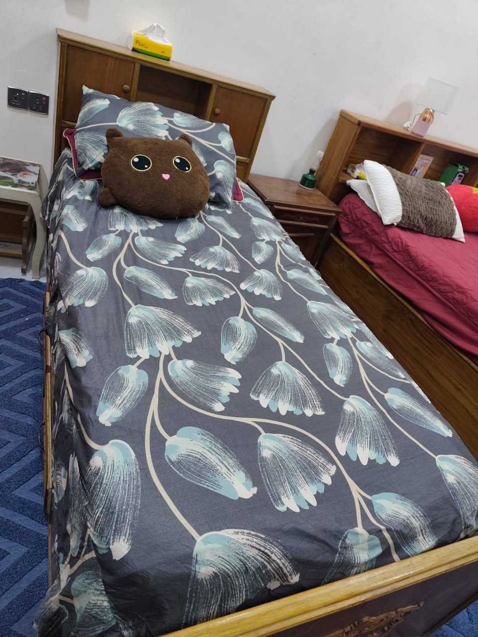 سلام عليكم عندي هذه جربايه نفر عدد2 والنفرين مع دوشك كلهن شغل توصى صاج وتخم قنفات كلمن وسعره مع الطلبات.
للاتصال *********** واتساب بي عنوان بغداد الدوره
