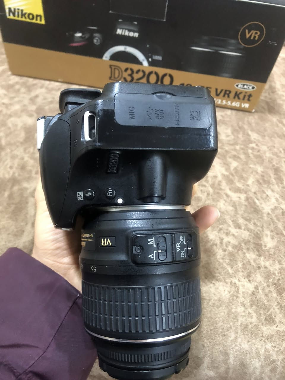 Nikon 3200
Lenz 18-55

کارتون و شەحن لەگەلیدایە 

زۆر خاوێنەبو گەیاندن بۆ هەموو جێگایەک هەیە


**إذا كنت صاحب هذا الإعلان وتريد حذفه لأي سبب، رجاءا أرسل رسالة إلى الدعم الفني**