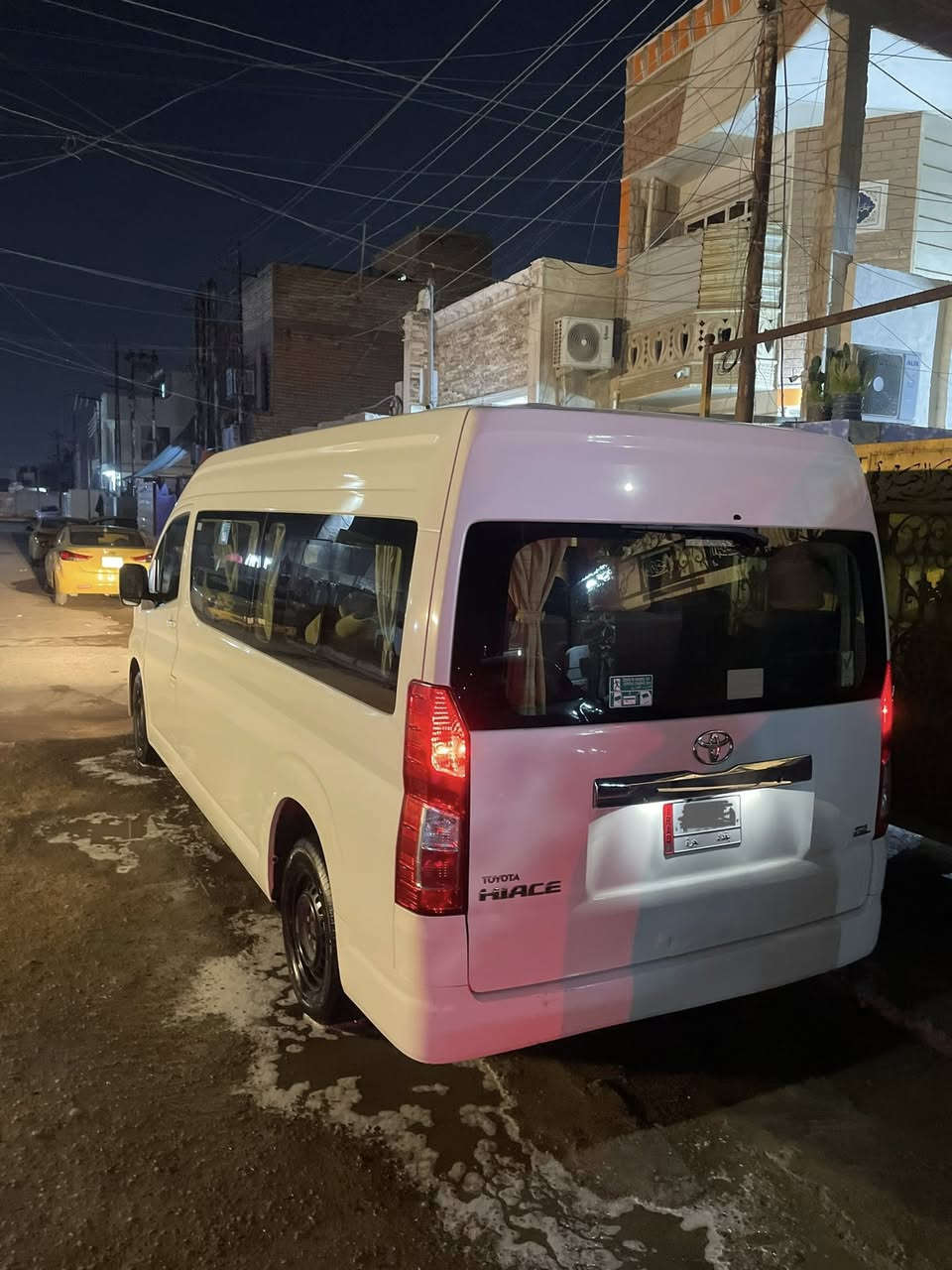 سلام عليكم هايس بوز موديل 2020 فول فول مواصفات كير اوتماتيك باب كهربائي بلادي ماشيه 34 حقيقي على الفحص مكفولة من الصبغ عدا بارد بسيط رقم بغداد بسمي تحويل ثاني يوم شراي اتصل مامتواجد على الفيس بوك *********** والسعر 365 وبيها مجال
