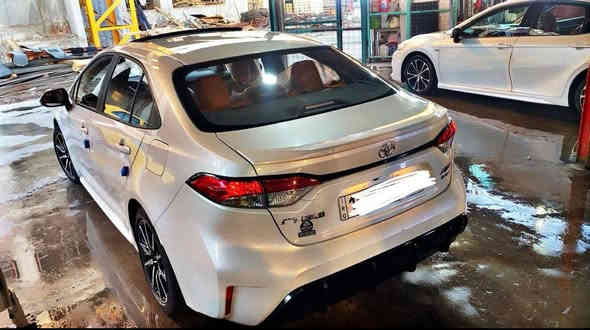 كورلا هايبرد خليجي شكل الأمريكي S
يعني فول الفول  موديل 2024      
ماشيه  17.500  كيلو متر
رقم بغداد 
مكفوله كفاله عامه من الصبغ والبارد 
موصفات
كشنات جلد اصل
كشنات كهرباء
محرك 1800
فتحت سقف
لايد زنون عالي ناصي
لايت led
ارباك عدد8
ويل كب حجم 17
ردار
توقف ذاتي
مانع اصطدام
بصمه تشغيل +بصمه ابواب
 دشبول ديجتال
شاشه
كامره
مثبت سرعه
حساس ضغط اطارات
تبريد شاش
مانع انزلاق 
تبريد خلفي
تحديد مسار
هندبريك بصمه
مانع انزلاق
اوتو هولد
اشاير بل مري
السعر :155 وبيه مجال بسيط
للاتصال والاستفسار 
***********
