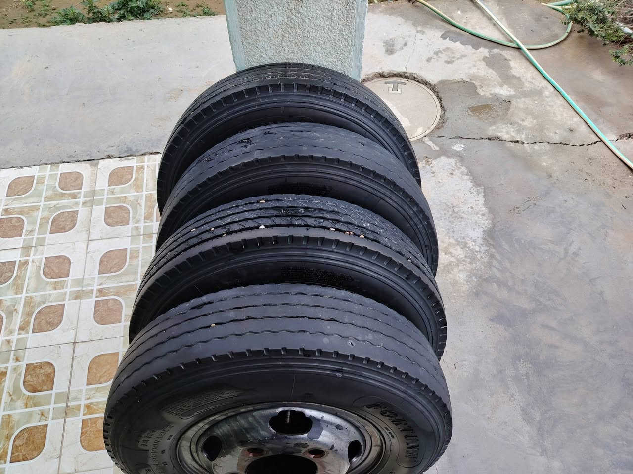 تايرات هونداي قلاب عدد ٦ للبيع
النظافة 75%
جوب
حجم 17.5
السعر 350
مكاني بغداد /المدائن
ه/ ***********
