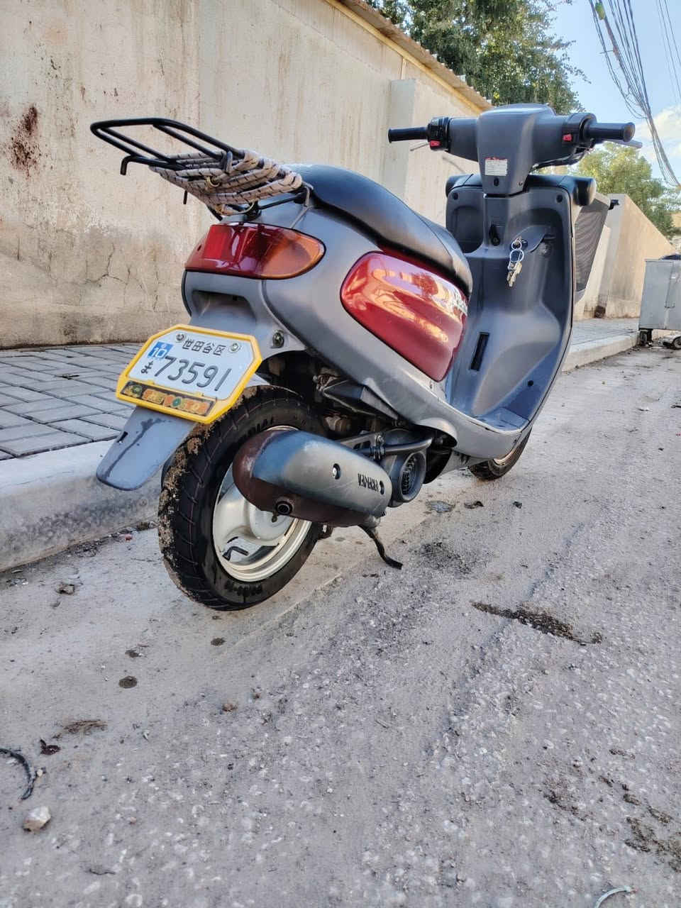 سلام عليكم داجه منغولي للبيع مال حاويه برغي ممفتوح بيها الدراجه نكره سلف  وهندر  رايدها ب٨٠٠ وبيها مجال بصيط مكاني كربله (***********)
