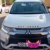 للبيع مسيوبوشي اوتلاندر موديل 2022 وارد خليجي من الشركه باسمي رقم اربي...