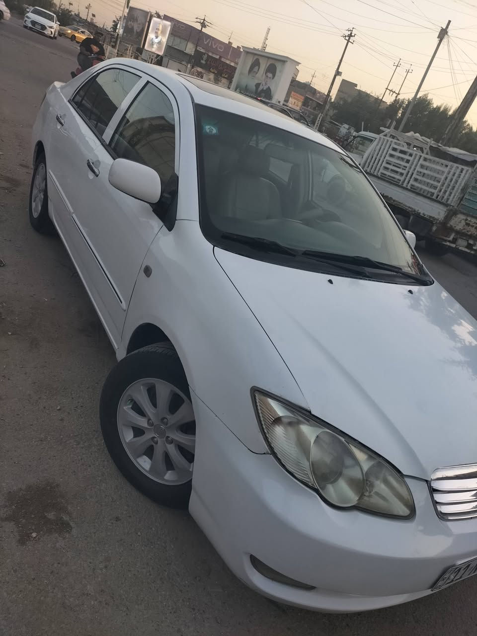 سلام عليكمم بيوايدي F3 للبيع موديل 2013 رقم جديد هزه جديد بسمي تحويل ثاني يوم سياره مكفوله ما عده صبغ جوه قبغ البانزين وهلال فقط صفحه وحده باقي كشر مكفول مكينه كير تبريد خير من الله حداديه وتخم تاير جديد تجي وتشوف بعينك وتقتنع احله من صور  سياره جاهزه وما بيها نقص مكان بغداد البياع سعر 64 وبيها مجال 
رقم ***********
