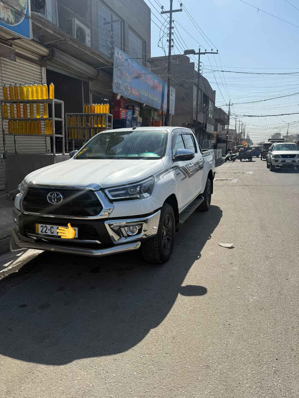 سلام عليكم بيكم هايلوكس مديل 2021ساز مكفولة ***********
