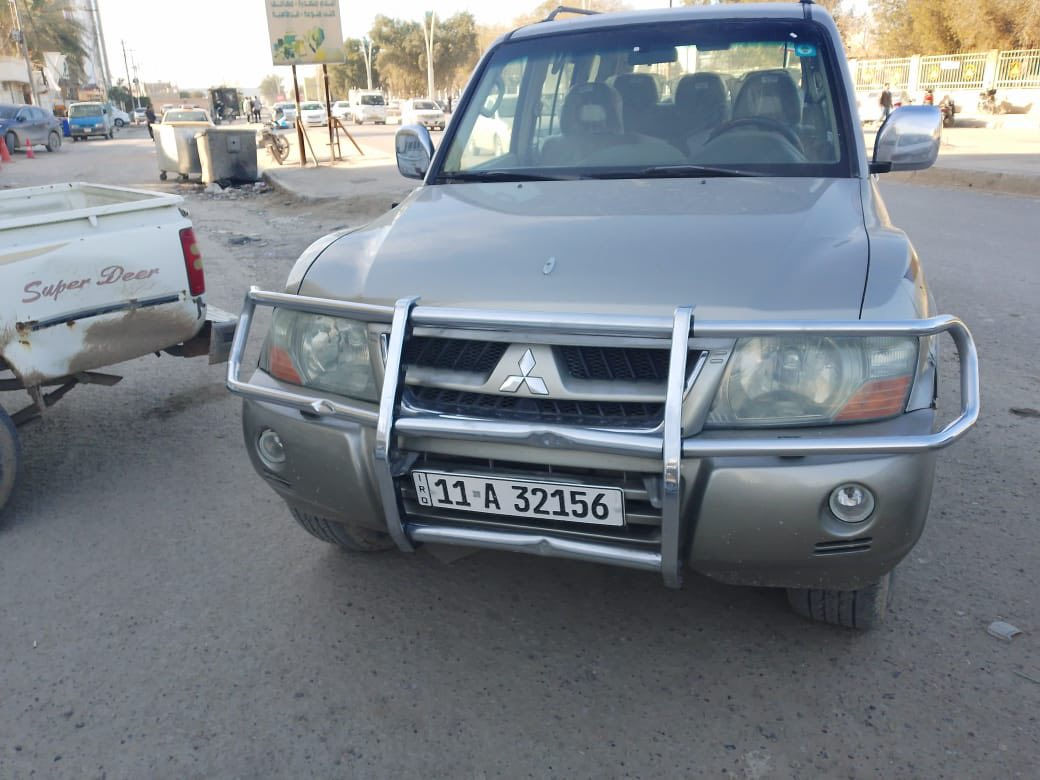 السلام عليكم باجيرو 2006كير محرك مكفولات صدر تايرات كله مكفول ضرر بنيد جاملخ و باب وجنطه رقمه بغداد انكليزي شرط التحويل سياره حيل نضيفه السعر 110 وبيه مجال مكان السياره صلاح الدين سامراء للاستفسار الاتصال على الرقم ***********
