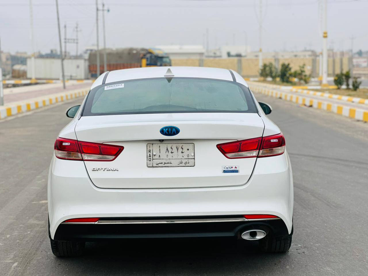 للبيع كيا اوبتيما وارد امريكي موديل 2016 
ضررها  جاملغ مبدل وباب صبغ 
فول مواصفات 1/1 ما عده الفتحه 
السيارة جديده وجاهزه للأخير محرك 2400 
مكانه الناصريه المركز السعر 127وبيه مجال 
للاستفسار ***********
