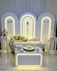 تأجير كوشات • كوشة خطوبة • كوشة حنة