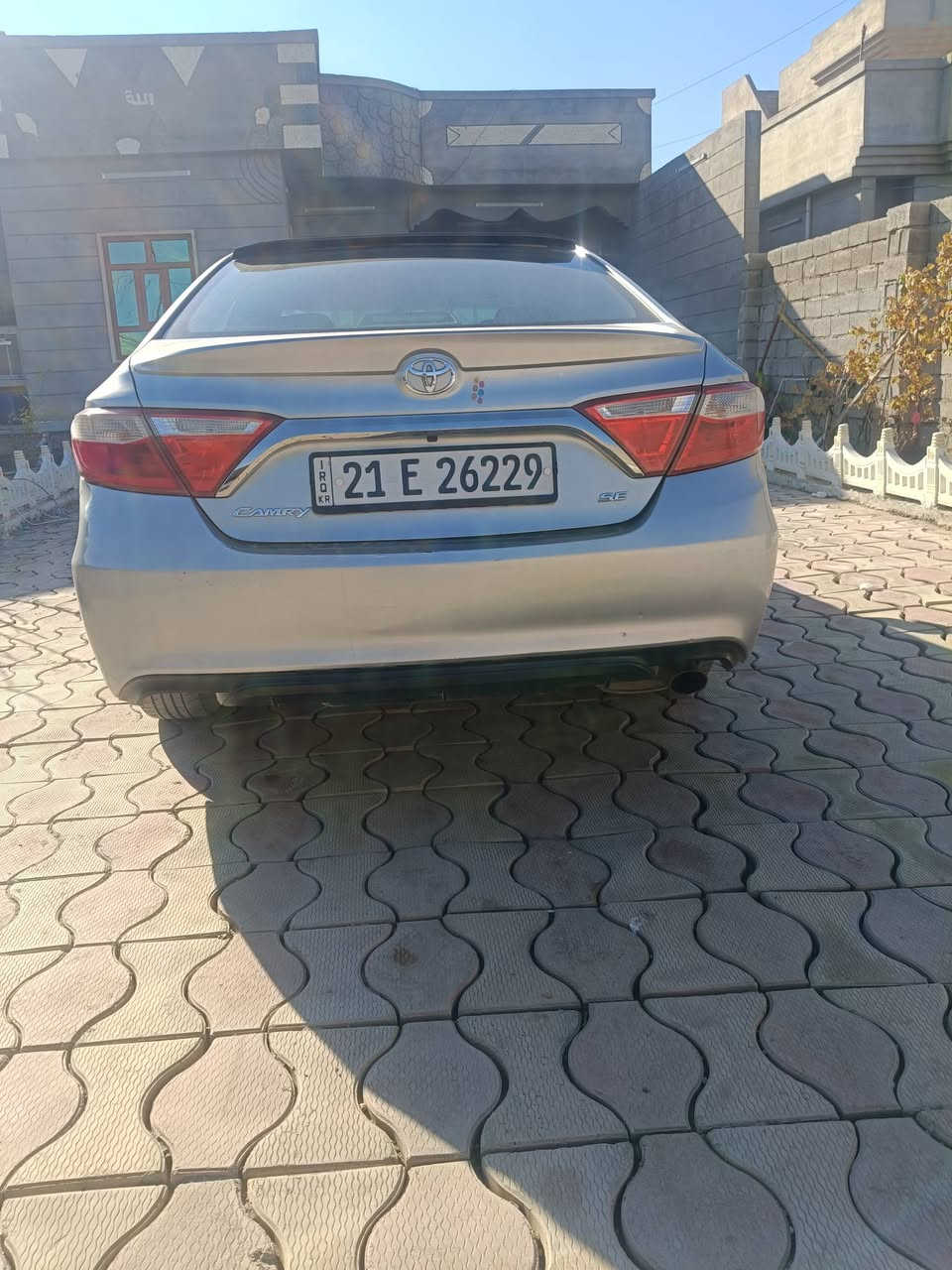 سلام عليكم
كامري للبيع ومروس حسب القناعه موديل 2016 سياره جديده رقم دولي وهزه جديد سياره بيه ضرر بونيد جاملغ بدون داخل محرك ما مفتوح سياره نظيفه تحويل مباشر 
سعر 145 بيها مجال
***********
