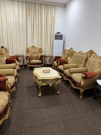 غرفة ملكي • سفرة ٨ كراسي • دمياطي