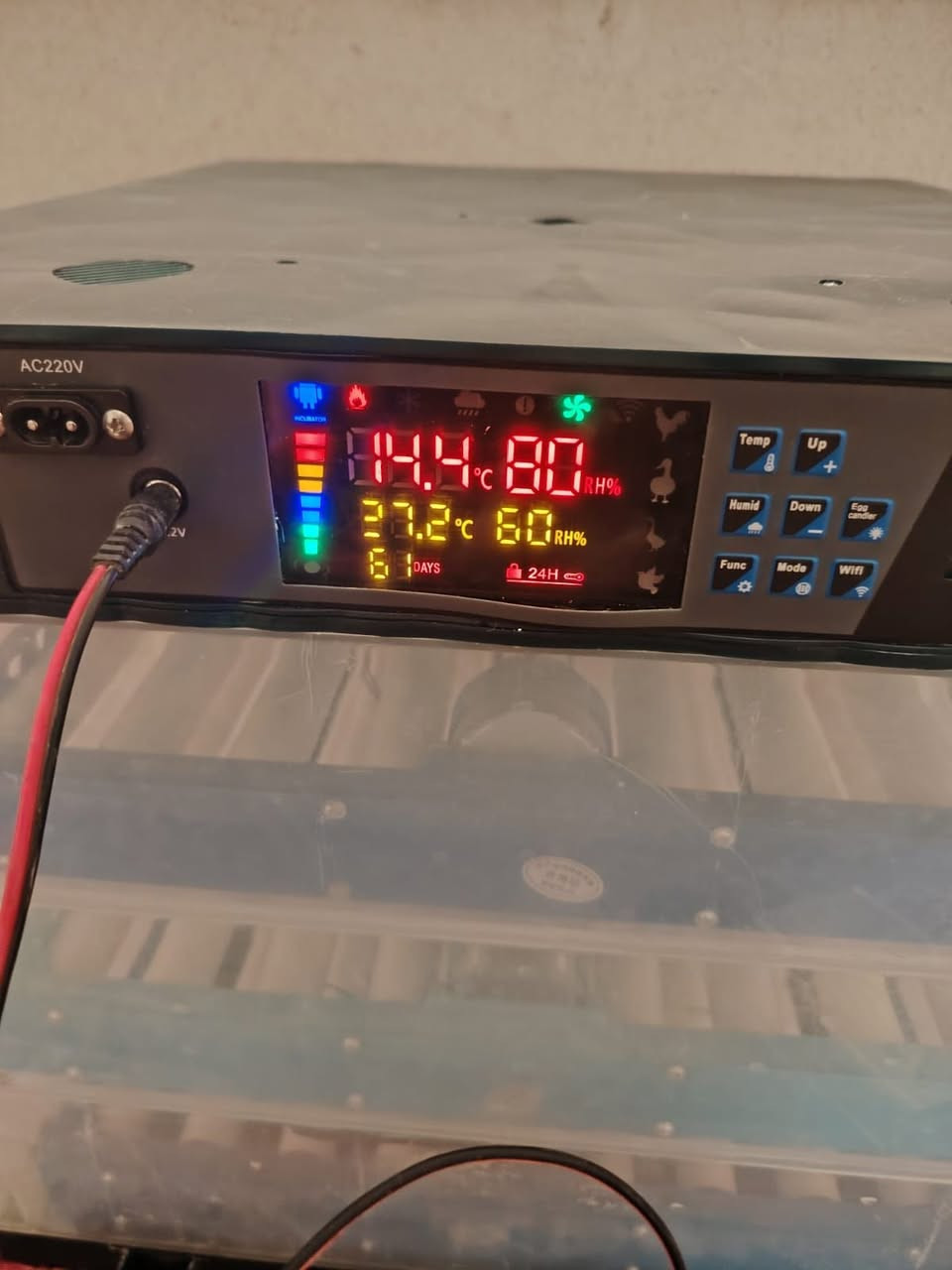 مفقسة للبيع نضام إلكتروني وتماتيك شرط التفقيس 
تحتوي على 200 بيضا مكاني العباس، السعر 200 بي مجال شي قليل
ملاحضة تقليب إلكتروني ***********
