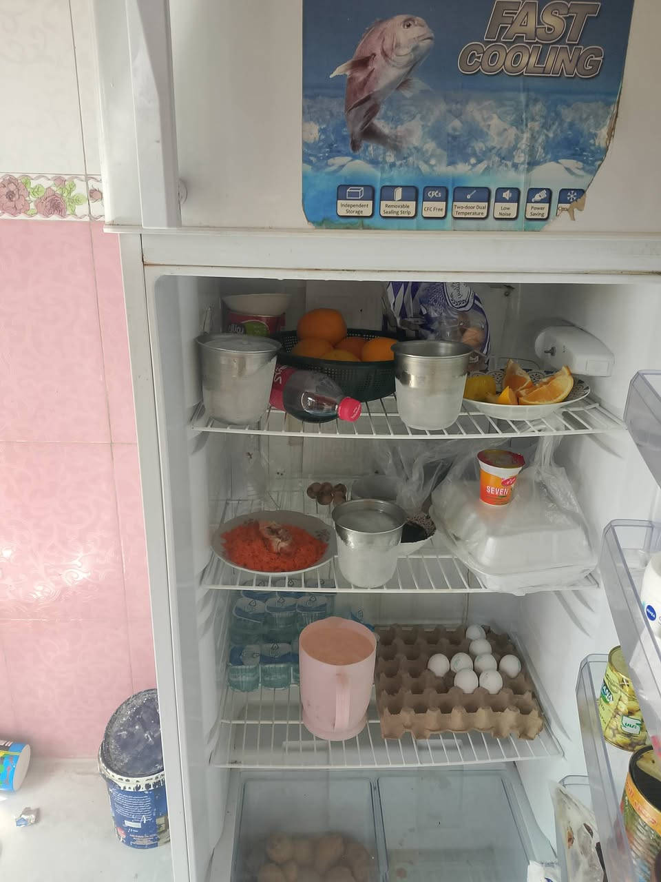 السلام عليكم جميعا من رخصت صاحب الكروب موجوده ثلاجه للبيع سعرهه (250)اوبيهه مجال تجميد مثل ماواضح بلصوره ضرره امشغلينهه مباشر مجموعه الاوتماتيك خربان فقط عنوان كربلاء الحر الصغير (***********)
