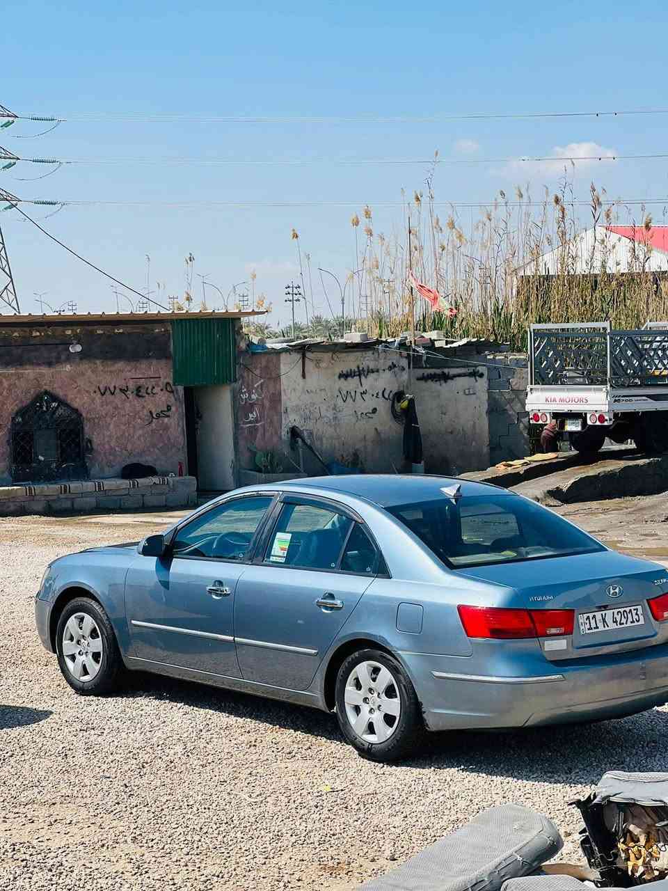 سلام عليكم سوناتا ٢٠١٠ وارد أمريكي ضررها جاملغ امامي فقط 
وبيها كلير قماره وتكمه وبنيد أثر جرد ابيع صبغ عام بدون داخل
مكينه ٢٤٠٠ 
تخم تاير جديد
تبريد ثلج 
حداديه جديده 
مواصفات عاديه 
رقم بغداد بسمي تحويل ثاني يوم 
للبيع أو مراوس حسب القناعه 
مكاني كربلاء الحسينيه 
السعر ١١٢ وبيها مجال 
***********
