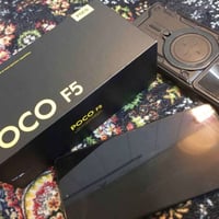 للبيع 📱 بوكو F5  🔹 الذاكرة: 256GB 🔹 الرام: 12GB + 8GB افتراضي 🔹 نظافة ...