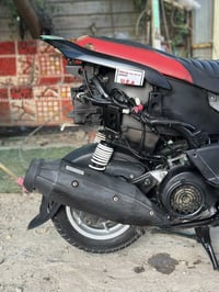 دراجه GTR مديل 2010 شغاله فقط بدون كفرات لون نكره سلف تفاصيل داخل فديو...