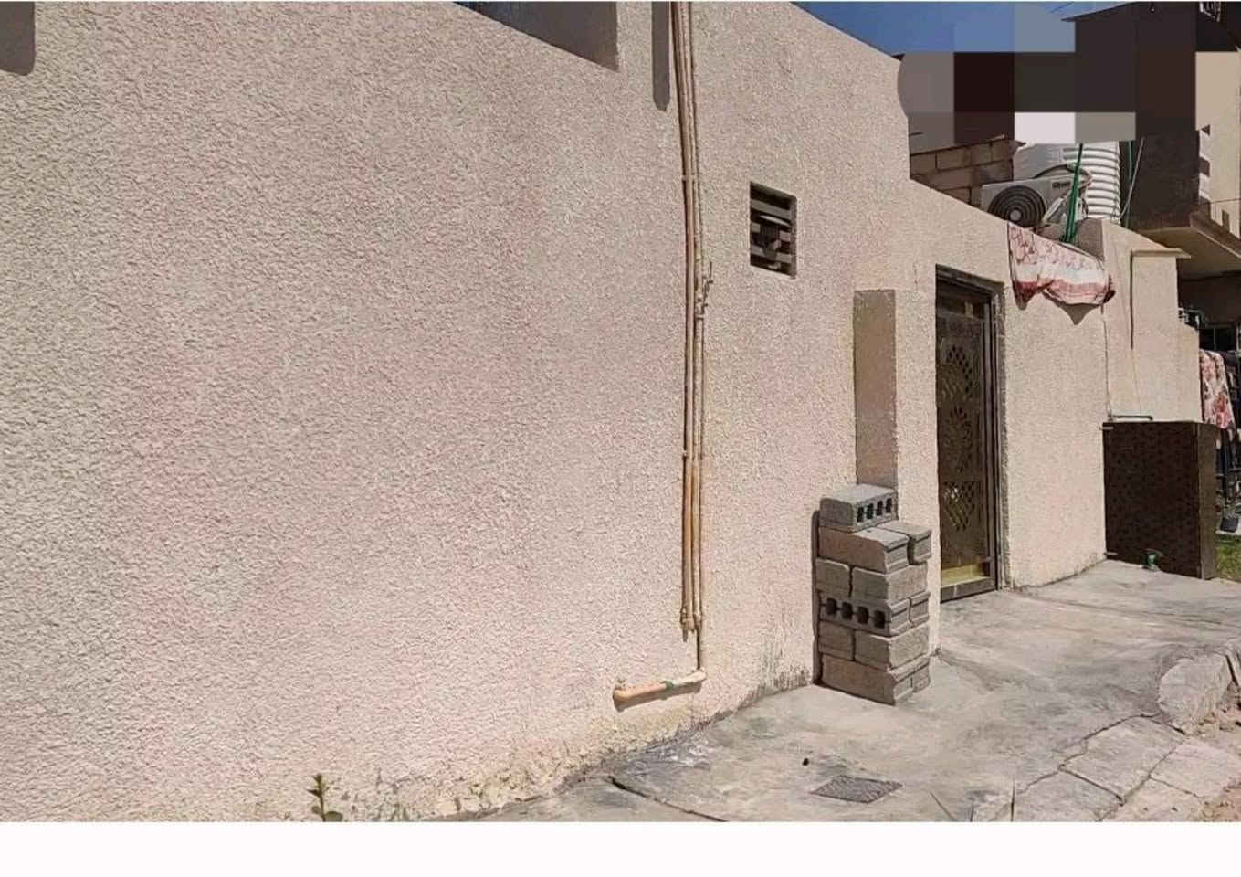 ❌تم تخفيض سعر البيت الى 155❌
المساحة 110متر
بيت للبيع مهندسين فوك من حي العامل فرع كهربائيات النبراس مقسم اربع شقق خمسينات اثنين جوه واثنين فوك درج حديد خارجي يصعد لشقق 
طابق ثاني مشروع استثماري جيد لذوي الاستثمار وفرصه لاتعوض البيت طابو صرف ركن اربع شقق معزولات واردهن الشهري مليون دينار من يرغب بشرائه يتصل على الرقم
 ***********☎️
