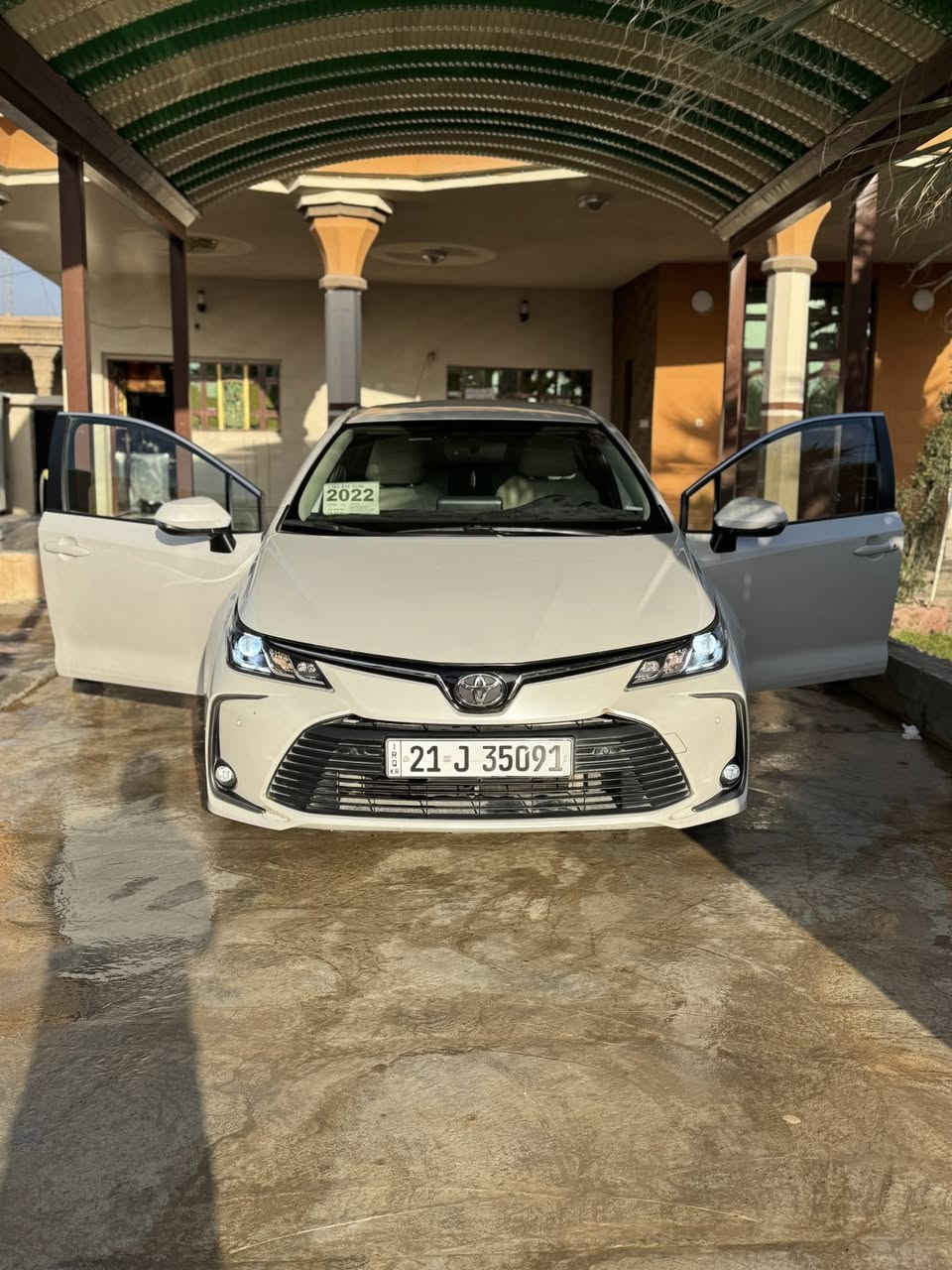 تويوتا كورولا(2022)
خليجي ساز
فول مواصفات عدا الفتحه 
ماشيه    53km
مكفوله كفاله عامه من الصبغ والضربه والبارد
(كلين)
گير محرك كله شرط 
ما ناقصها اي شي 

السعر 175
مكاني (صلاح الدين بيجي)
***********
