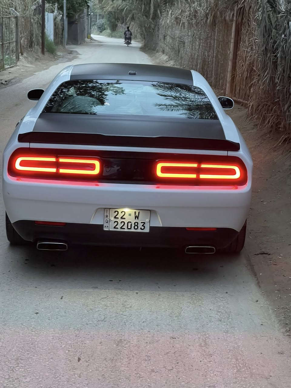 جالنجر 2023 جاهزه ع اخر حبه
كشنات دوشمه جلد اصلي 
دركه كلها كاربون 
محرك 5.7 (8)
الغرفه كلها مطعمه بكاربون 
عليها برمجه وسيفتي حمايه 
داون بايب جديد بدون لحيم 
برمجه طلقات 
شوته رياضي 
ماشيه ٢٥ الف ميل 
وياله وتخم تايرات جدد 
فجوج بريكات 
وهواي اضافات 
مواصفات 
شفتات ستيرن شاشه وسط 
السياره تستقبل بانزين عادي 
دبلات اربع صفر بلاديه 
كاعيات حضن 
السياره بريحه الوكاله 
مرقمه بشهر الواحد هزه وفحص جدد 
تحويل ثاني يوم 
حادث السياره 
جاملغ وبنيد فقط لا رصعه ولا شخط بدي السياره 
شاصي الامن فقط سحب بدون لحيم وكص كلش بسيط 
مكاني بابل شارع السياحي 🏎️🏎️🏎️
السعرررر ١٦٨ اذا اكو هيج سعر من لزاخو للفاو بهيج حادث انطيها بلاش 
***********
